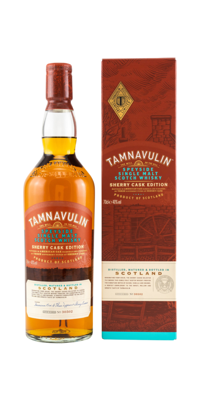 Rượu Tamnavulin Sherry Cask Edition box