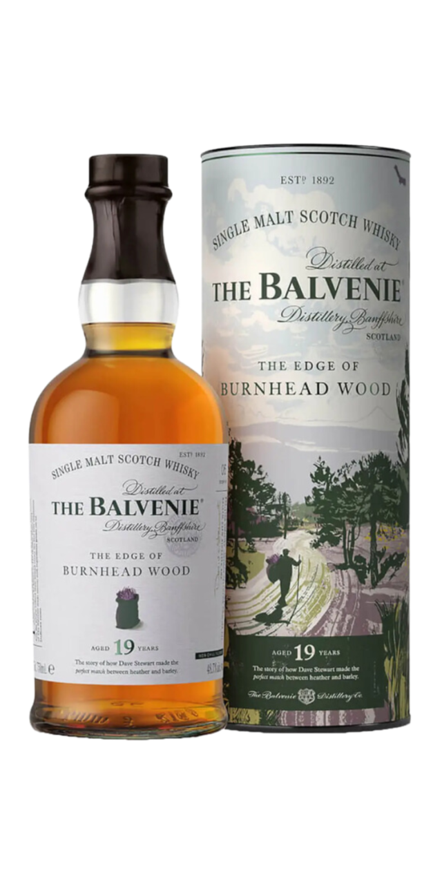 Rượu The Balvenie 19 The Edge of Burnhead Wood box