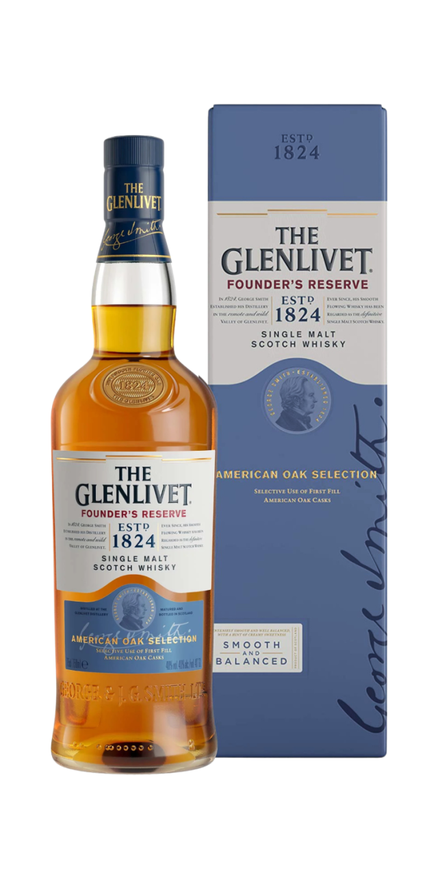 Rượu The Glenlivet 1824 Xanh Founder's Reserve 1 Lít.