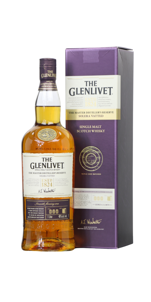 Rượu The Glenlivet Master Distiller’s Reserve Solera Vatted box