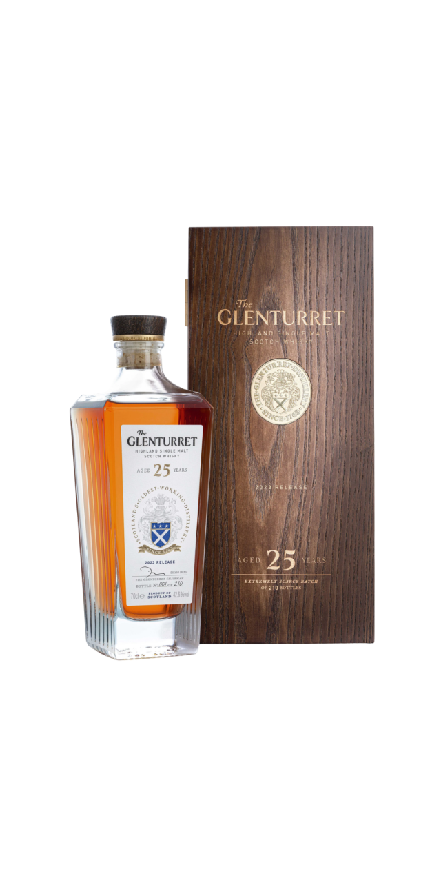 Rượu The Glenturret 25 Năm box