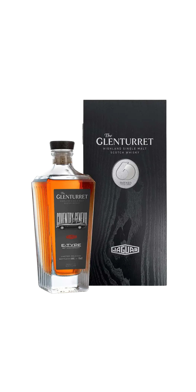 Rượu The Glenturret Jaguar E Type box