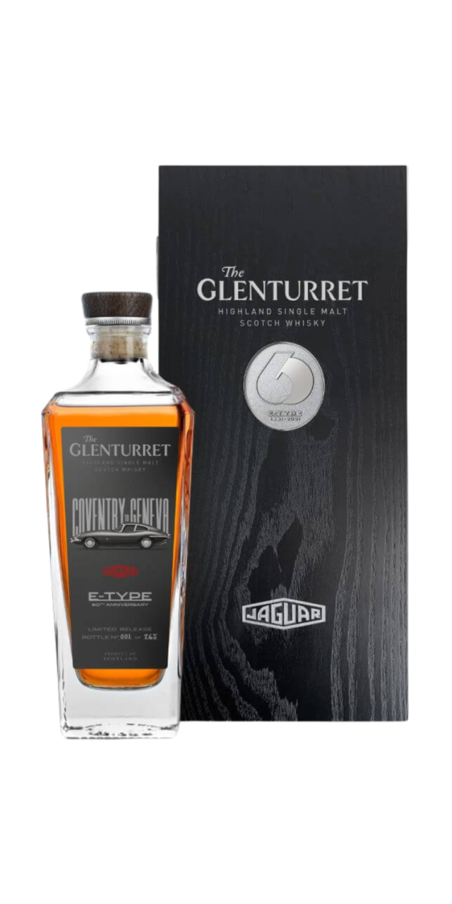 Rượu The Glenturret Jaguar E Type box