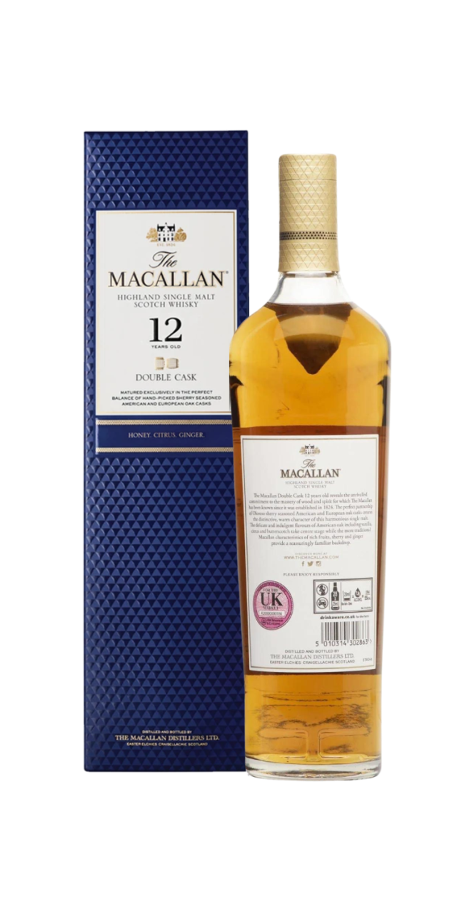 Rượu The Macallan 12 Double Cask  uk 1