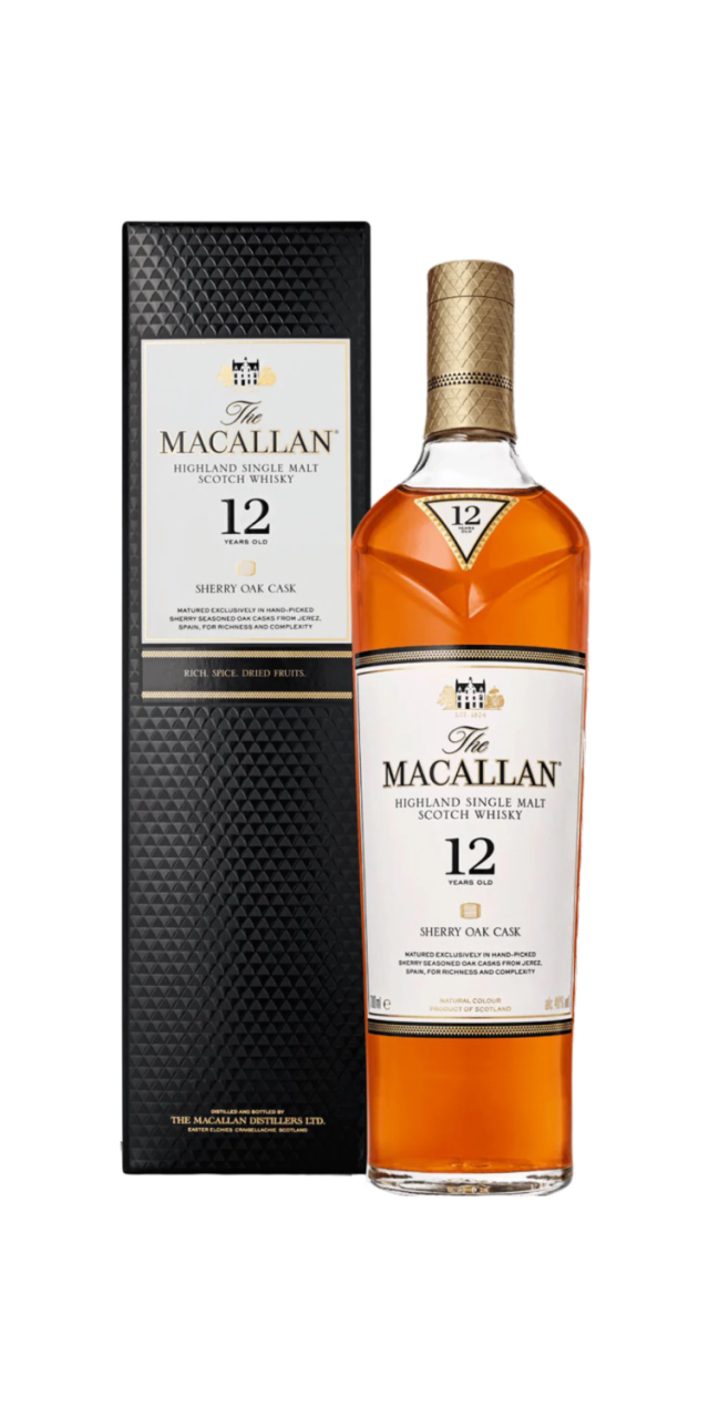 Rượu The Macallan 12 Sherry Oak 1