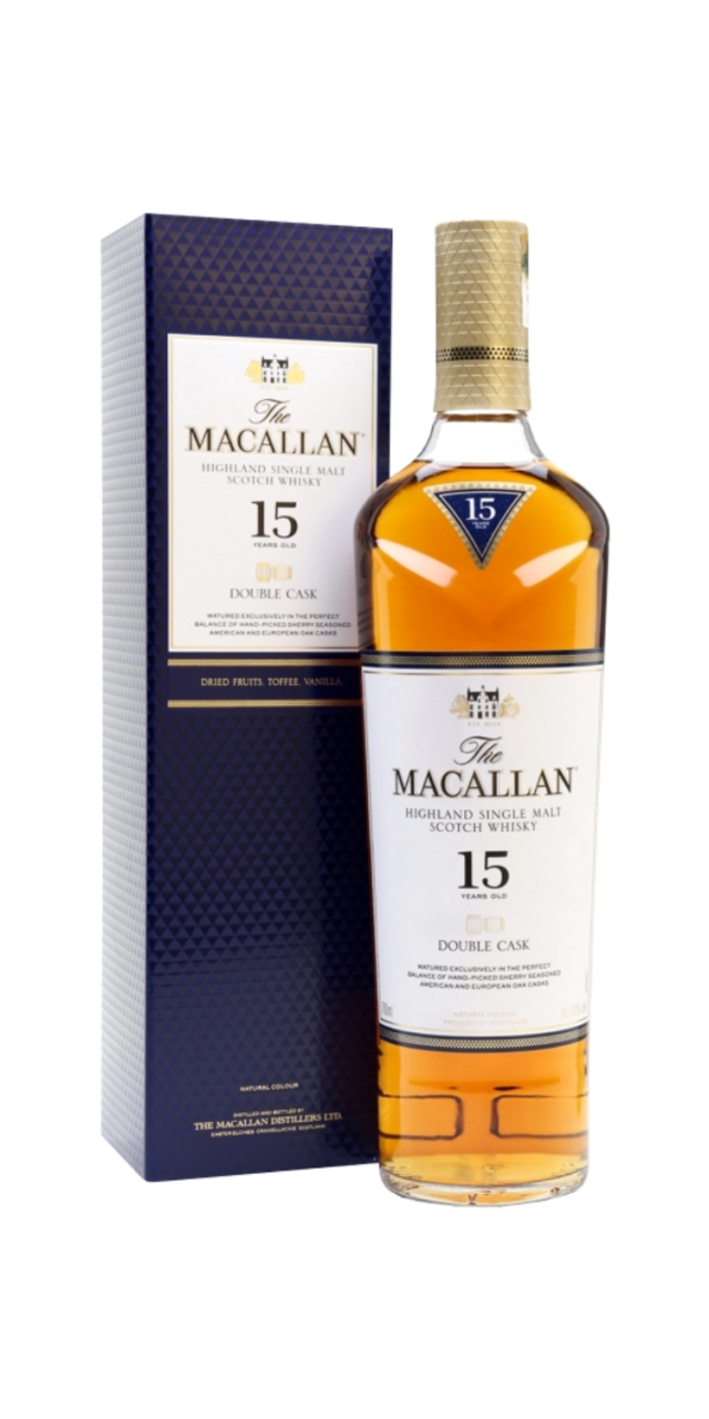 Rượu The Macallan 15 Double Cask box