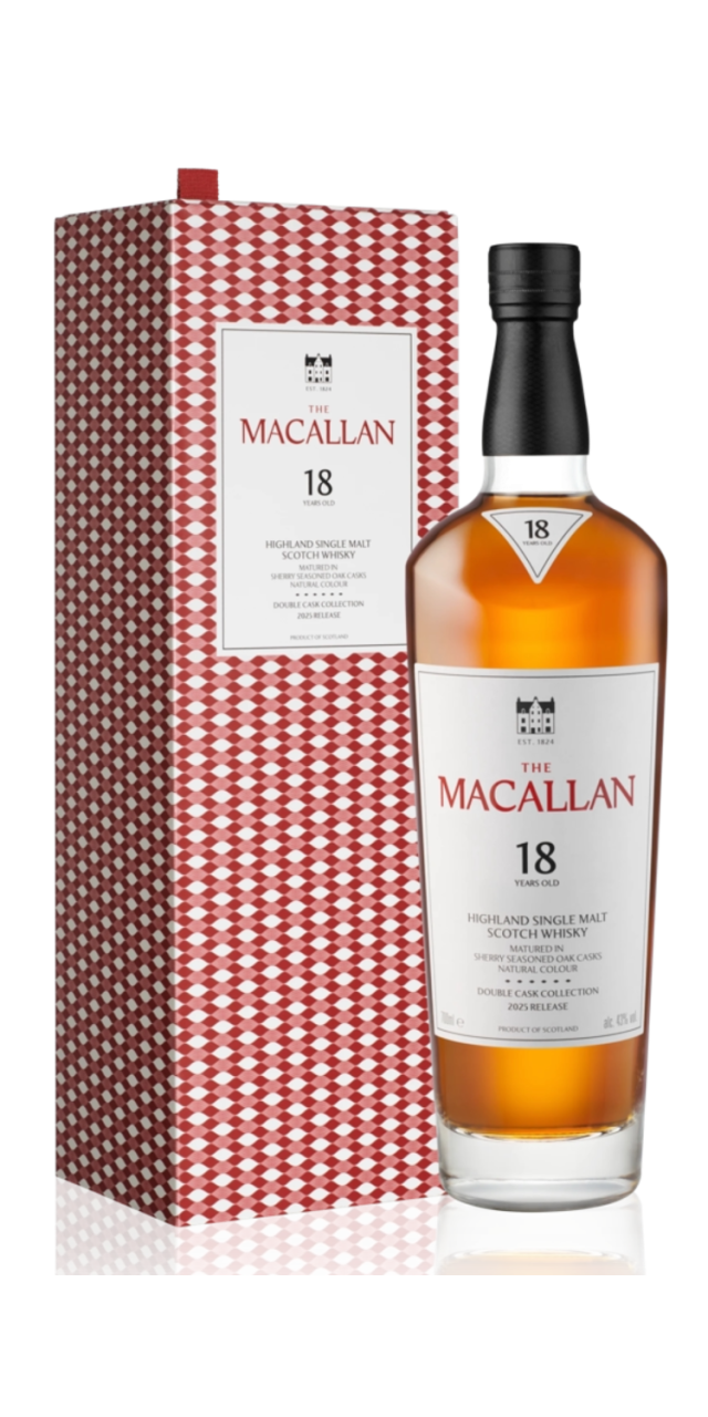 Rượu The Macallan 18 Double Cask 2025 release