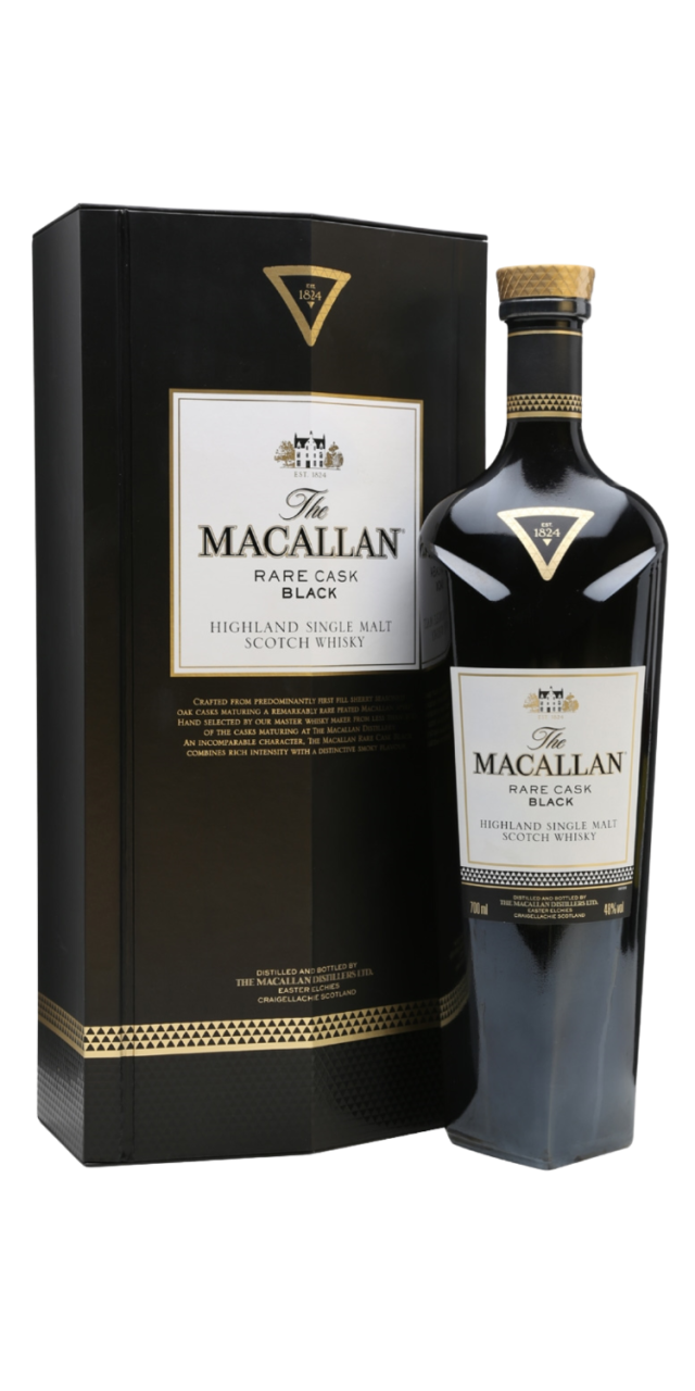 Rượu The Macallan Rare Cask Black 2020 box