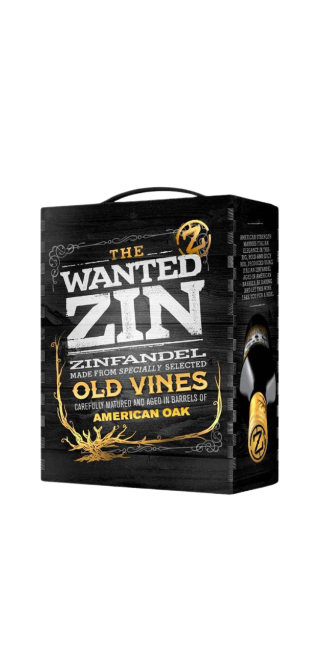Rượu Vang bịch 3L Wanted Zin Zinfadel