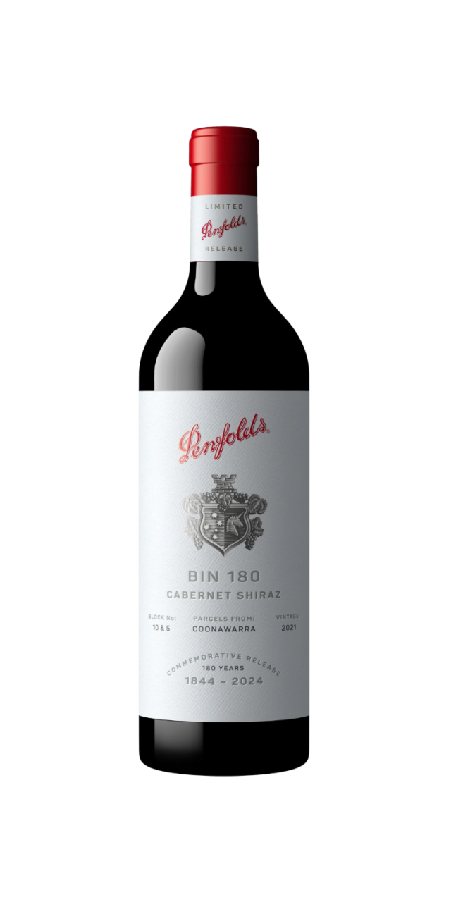 Rượu vang đỏ Úc Penfolds BIN 180 Cabernet Shiraz Coonawarra