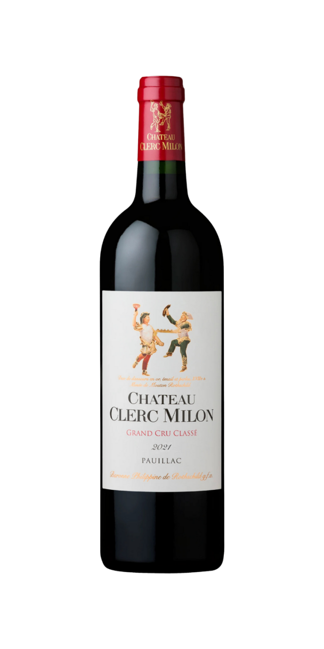 Rượu vang Pháp đỏ Chateau Clerc Milon 2021