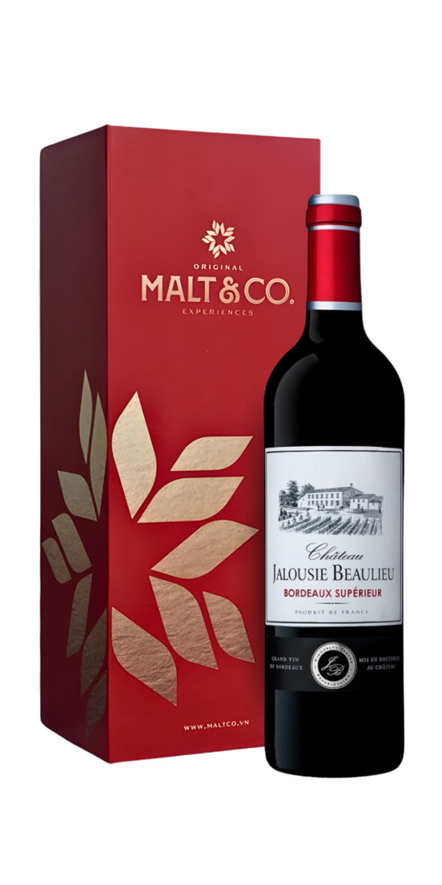 Rượu vang đỏ pháp CHATEAU JALOUSIE BEAULIEU Bordeaux superieur Merlot