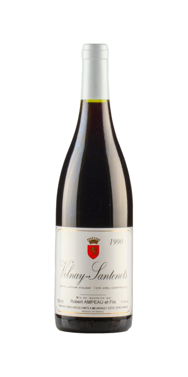 Rượu vang Pháp đỏ Domaine Robert Ampeau Volnay Santenots 1990