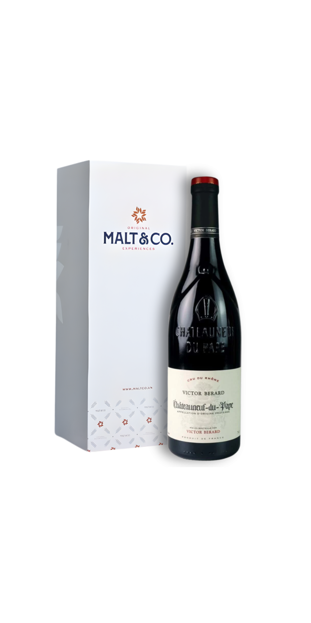 Rượu vang đỏ Pháp VICTOR BERNARD CHATEAUNEUF DU PAPE Blend