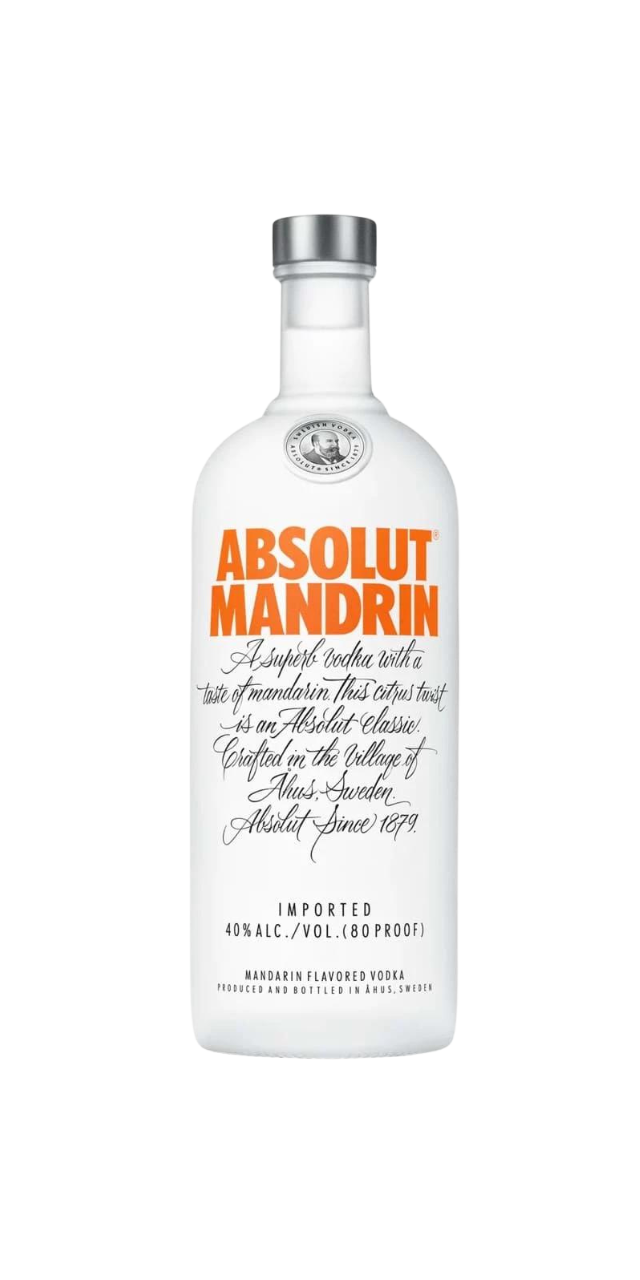 Vodka Absolut Mandrin Cam