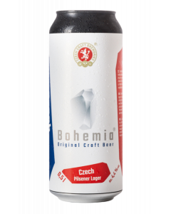 Bia lon Bohemia Pilsner Czech Lager