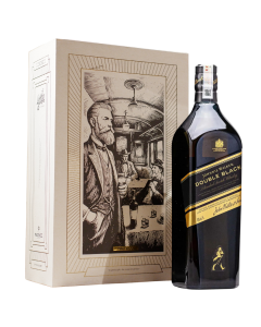 Rượu Johnnie Walker Double Black k&egrave;m hộp tổng thống f26