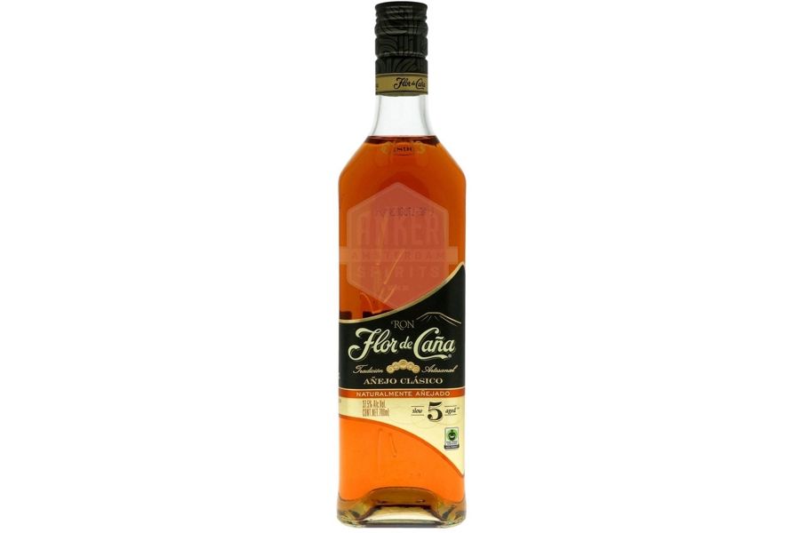 Rượu Rum Flor de Caña Añejo Clásico 5 Năm