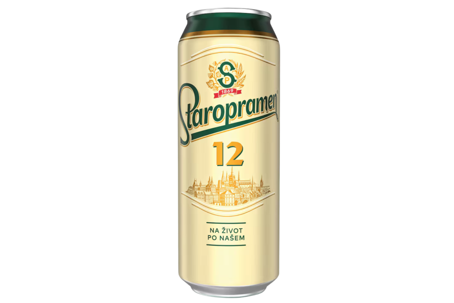 Bia Staropramen lon 500ml
