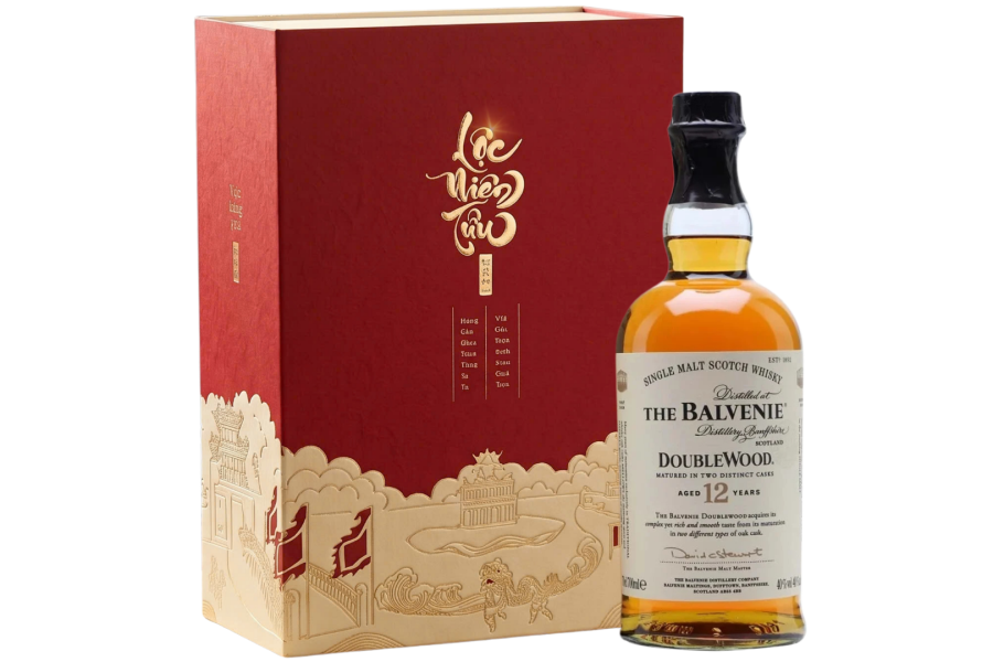 Balvenie 12 Double Lộc Niên Tửu đỏ