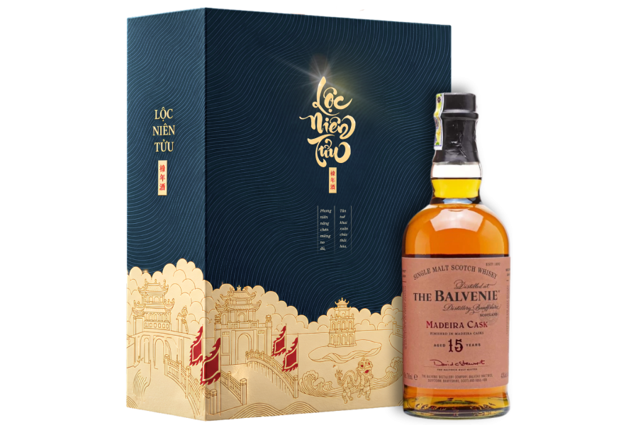 Balvenie 15 Madeira Lộc Niên Tửu xanh
