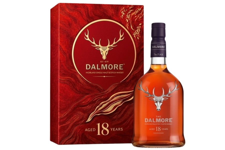 Rượu Dalmore 18 năm- hộp qùa Tết