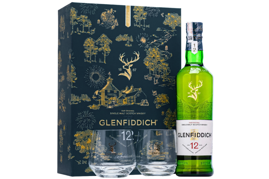 Rượu Glenfiddich 12 năm Hộp quà tết 2027