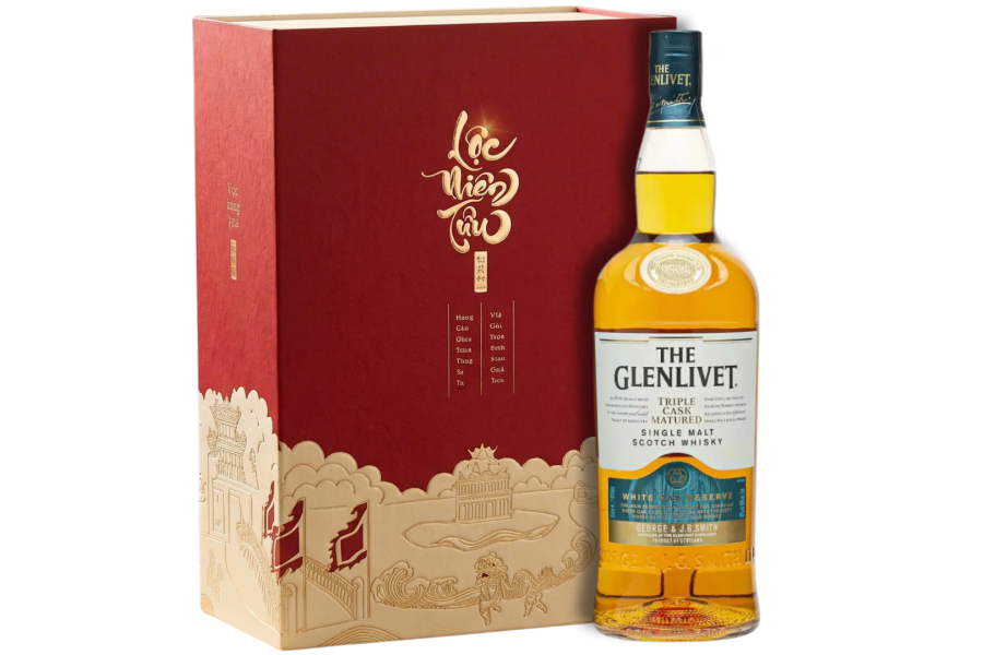 Glenlivet White Oak Lộc Niên Tửu xanh