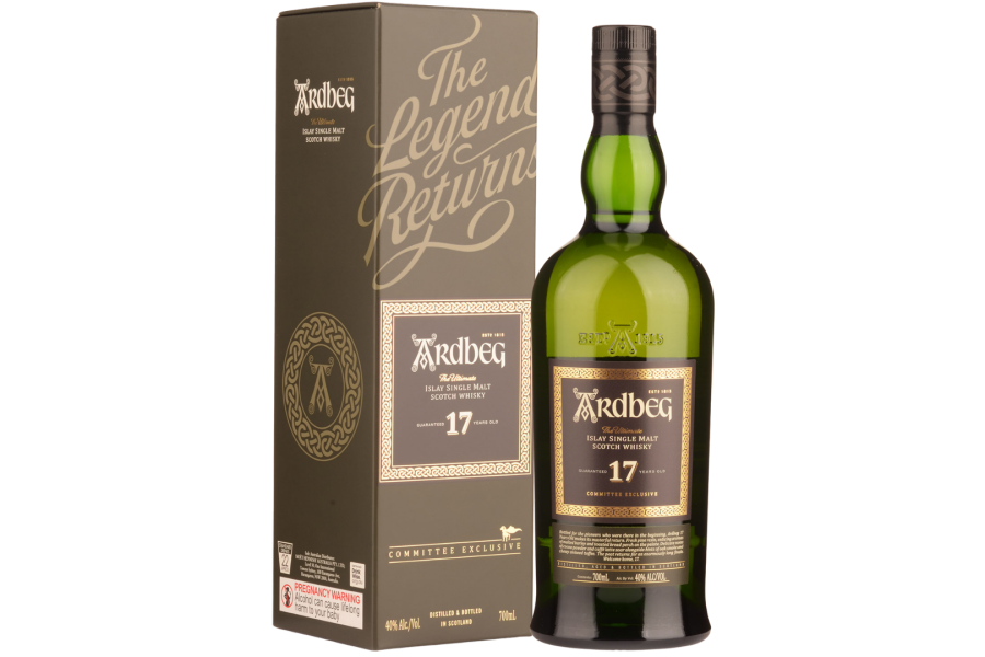 Rượu Ardbeg 17 năm The Legend Returns