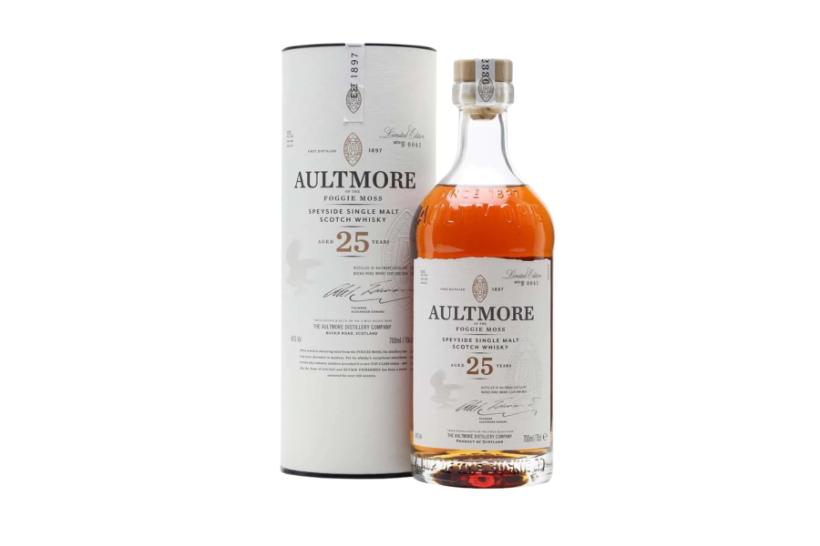 Rượu Aultmore 25 Năm box
