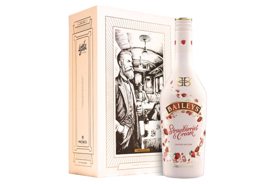 Rượu Bailey DÂU kèm hộp tổng thống f26 25232