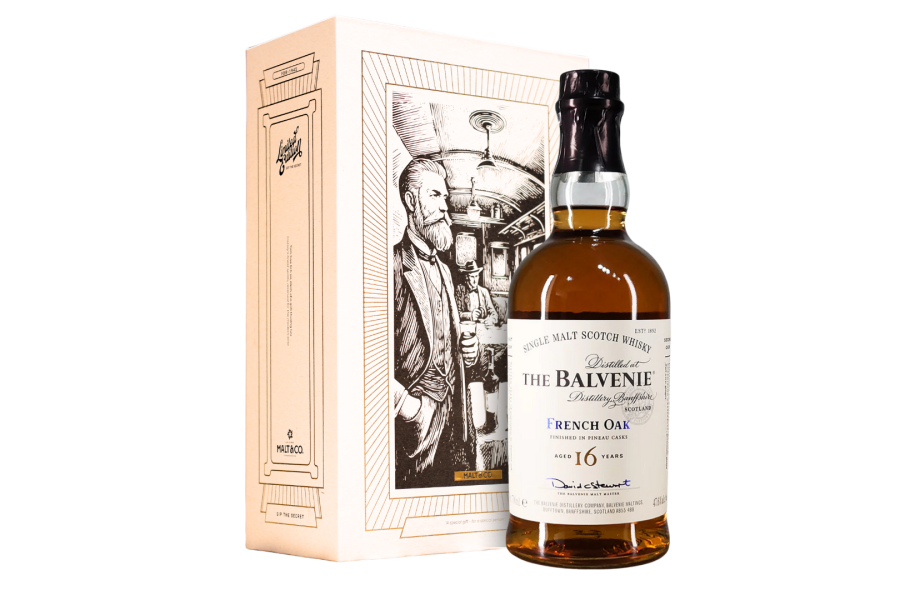 Rượu Balvenie 16 uk kèm hộp tổng thống f26