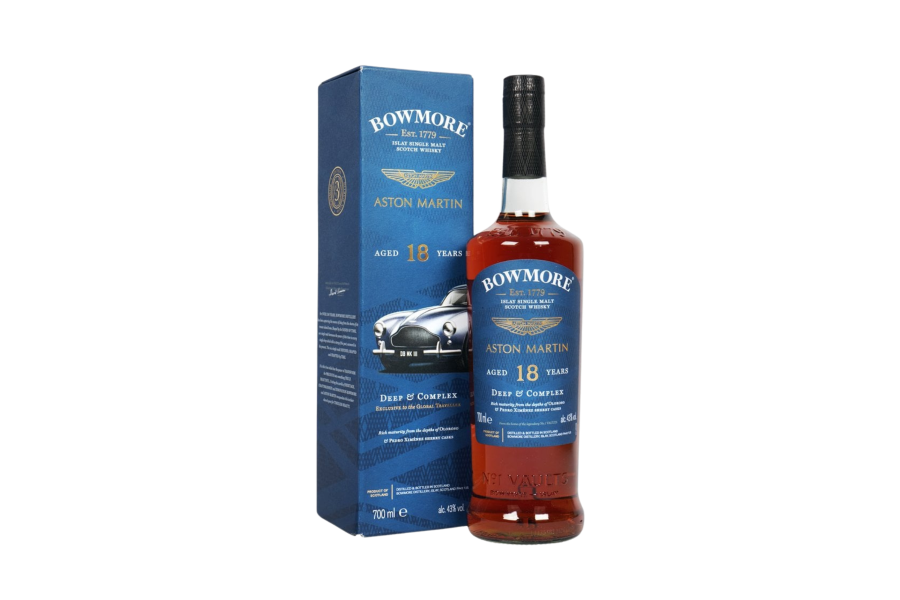 Rượu Bowmore 18 Năm Aston Martin box