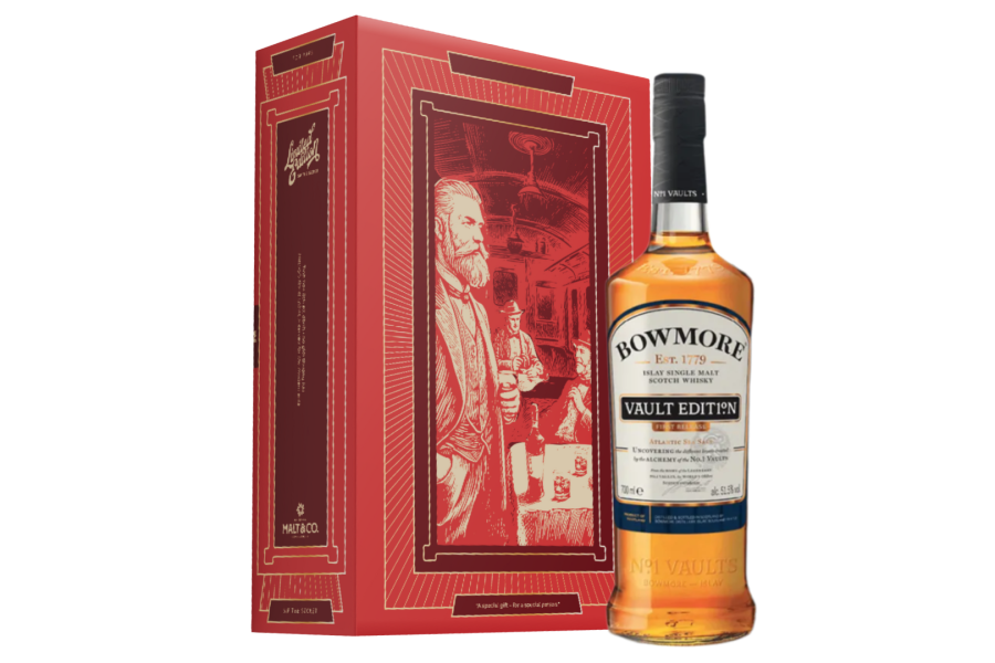 Rượu Bowmore Vault Edition kèm hộp tổng thống f26