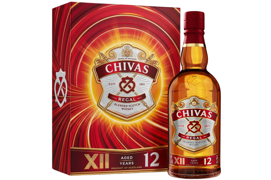 Rượu Chivas 12 Năm hộp quà tết