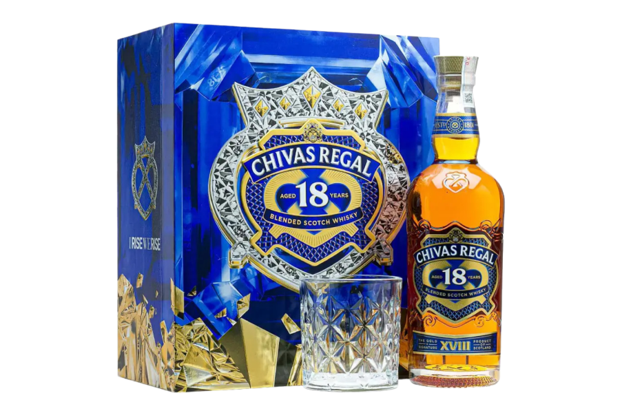 Rượu Chivas 18 Gold hộp quà Tết