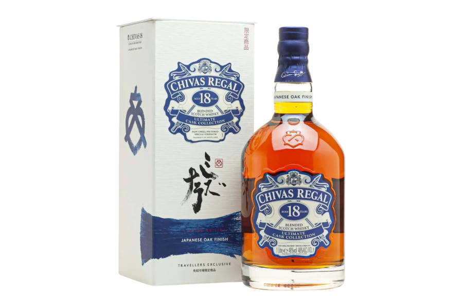 Rượu Chivas 18 Ultimate Cask Nhật 1 Lít