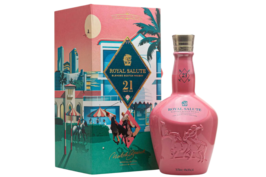 Rượu Chivas 21 The Miami Polo Edition - Royal Salute 21 Miami