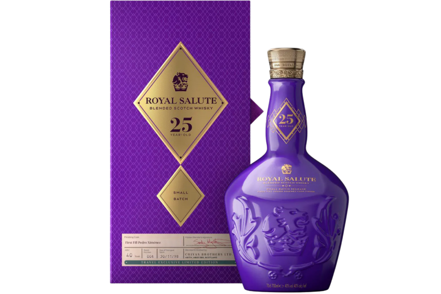 Rượu Chivas 25 Năm Small Batch 8 Limited Edition - Royal Salute 25