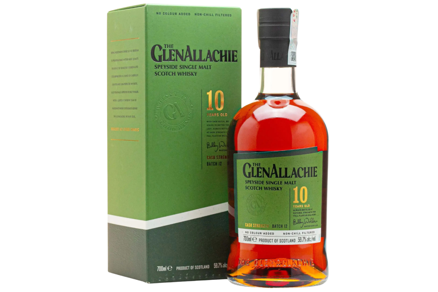Rượu Glenallachie 10 Năm box