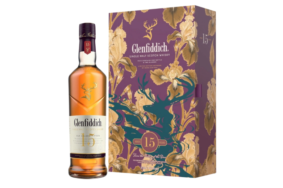 Rượu Glenfiddich 15 năm Gift Box F26