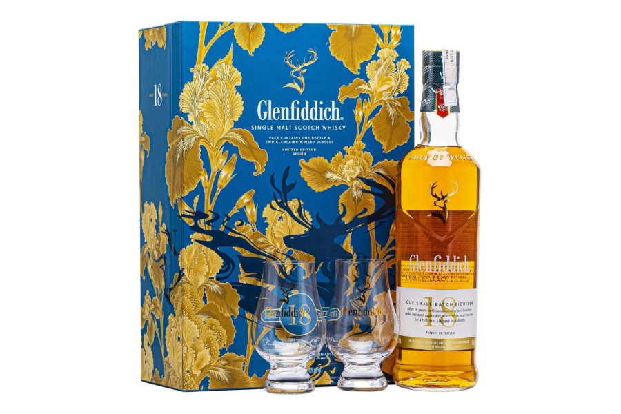 Rượu Glenfiddich 18 năm Gift box F26