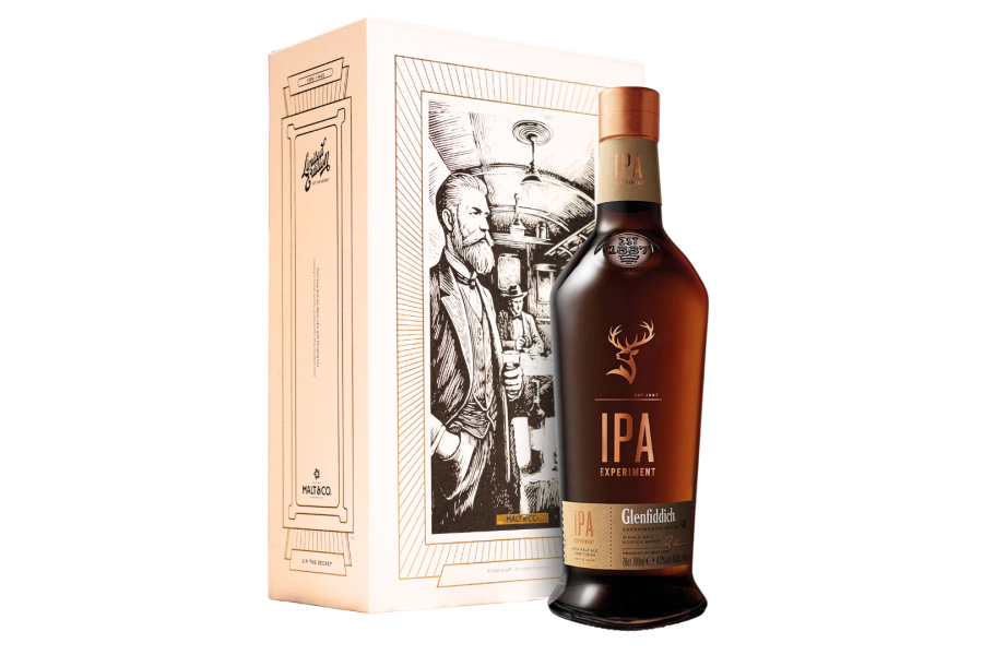 Rượu Glenfiddich IPA kèm hộp tổng thống f26
