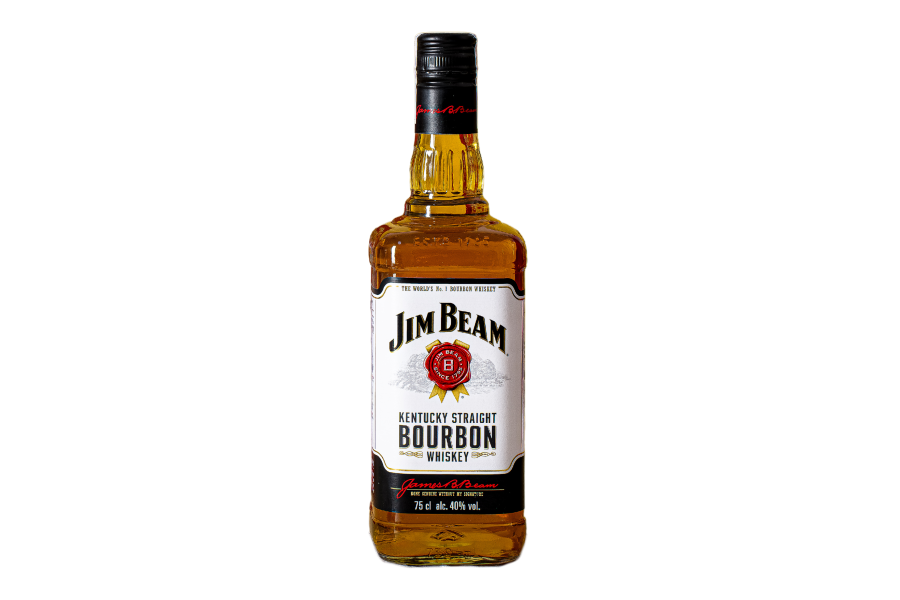 Rượu Jimbeam trắng hộp quà tết 2025 chai đơn
