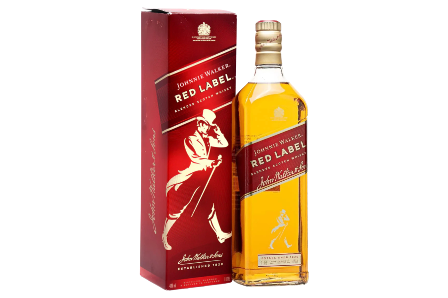 Rượu Johnnie Walker Red Label new