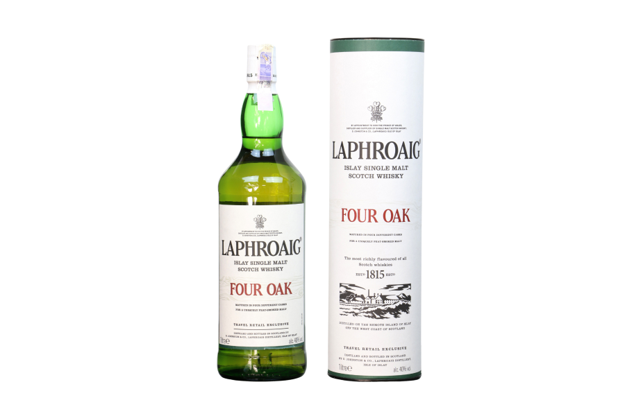 Rượu Laphroaig Four Oak box