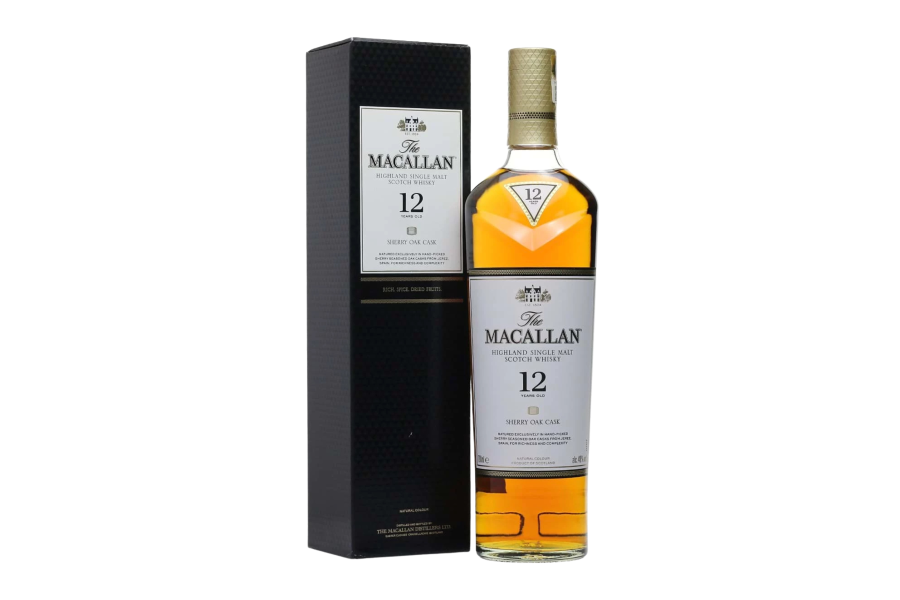 Rượu Macallan 12 Sherry Oak UK 1