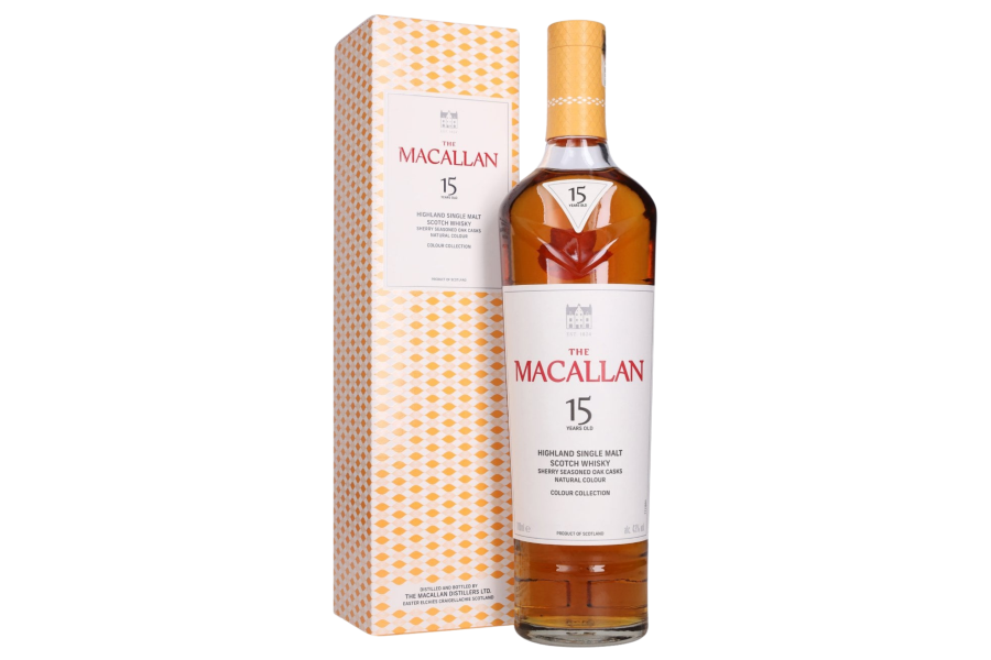 Rượu Macallan 15 năm The Color Collection