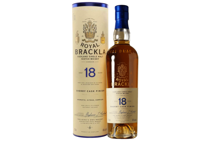 Rượu Royal Brackla 18 Năm box
