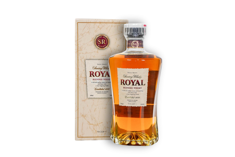 Rượu Royal Suntory Whisky box